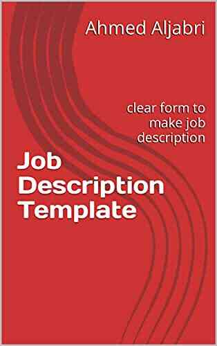 Job Description Template: Clear Form To Make Job Description