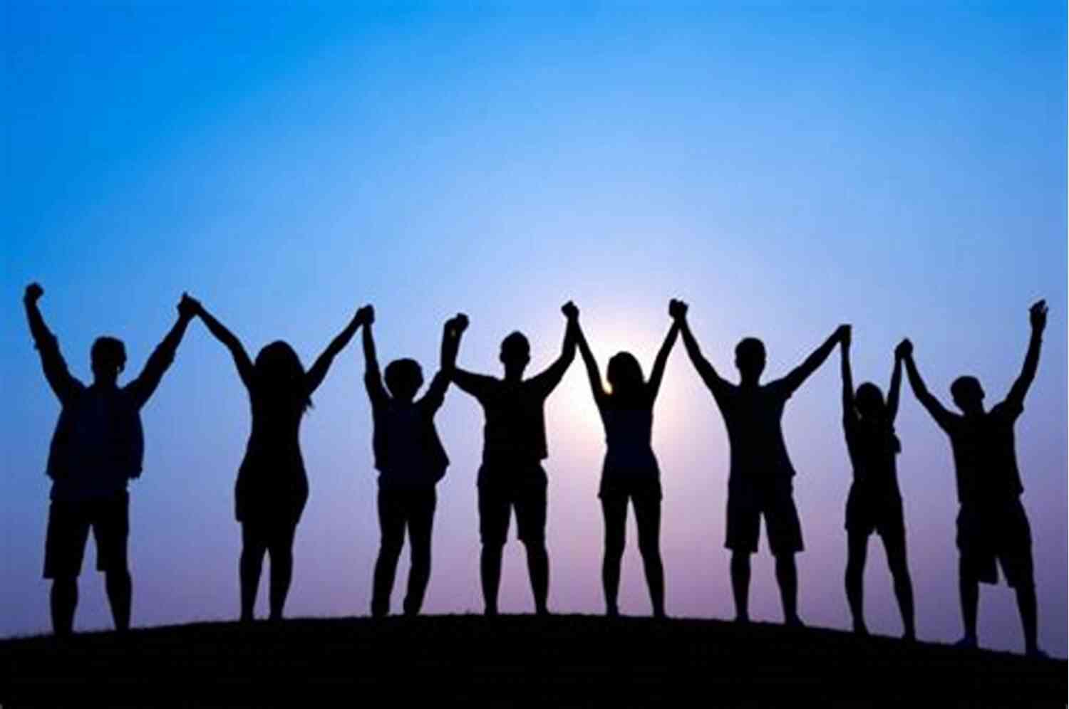 A Diverse Group Of Women Holding Hands, Symbolizing Unity Behind The Curtains: A Collection Of Feminist Poems And Others