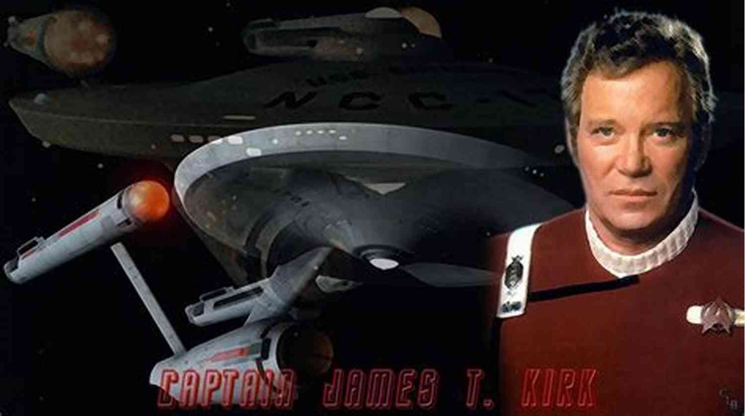 Captain James T. Kirk Commanding The USS Enterprise Star Trek The Original Quiz