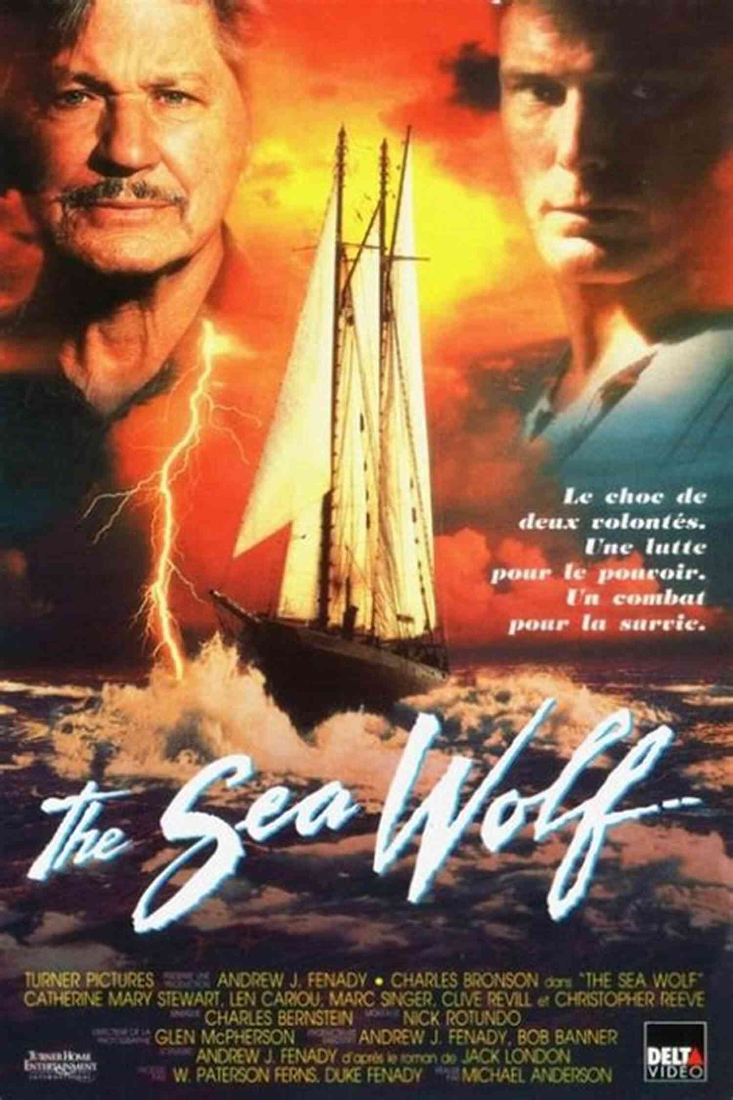Cover Of The Sea Wolf Jack London Collection (Call Of The Wild White Fang The Sea Wolf To Build A Fire Martin Eden Lost Face The Iron Heel And Other Works)