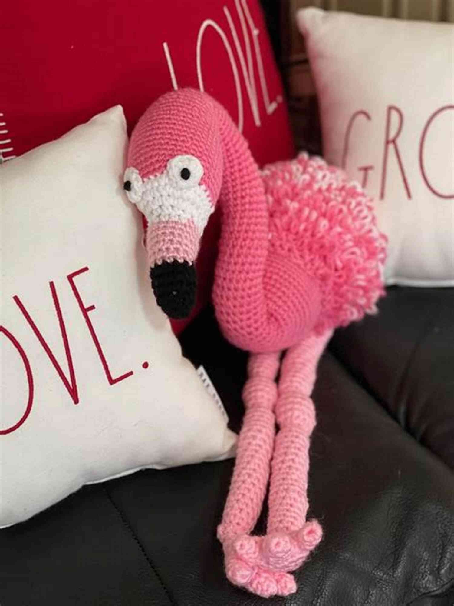 Crocheted Flamingo At The Zoo Annie Crochet At The Zoo (Annie S Crochet)