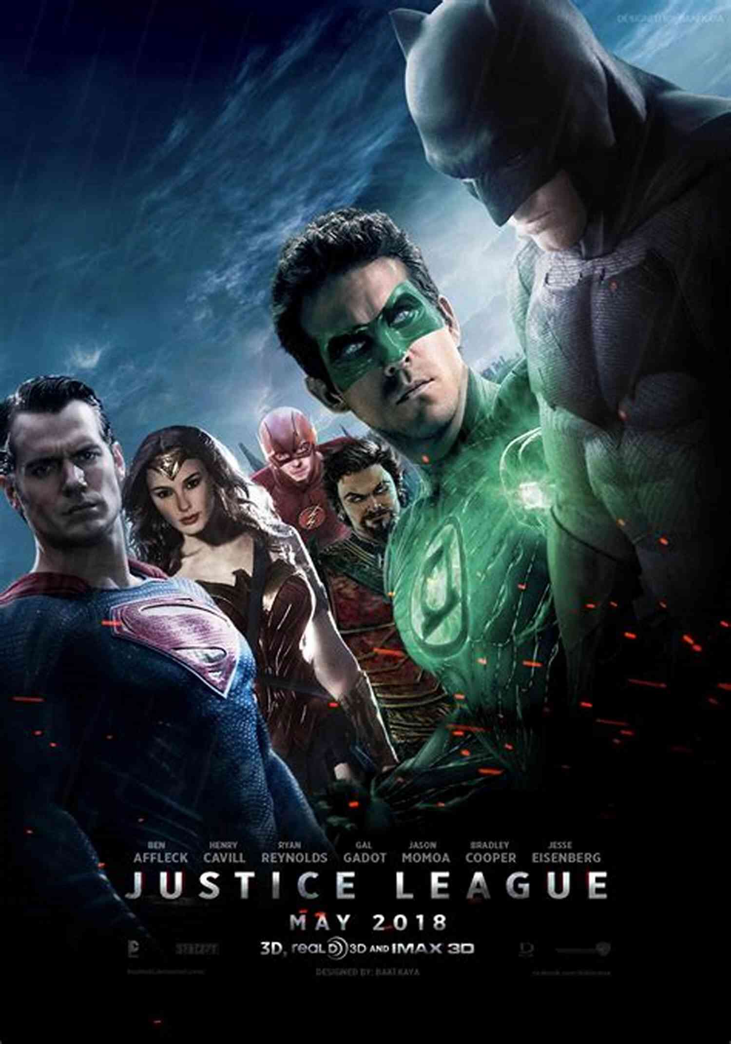 Justice League 2018 Movie Poster Justice League (2018 ) #55 (Justice League (2018 2022))