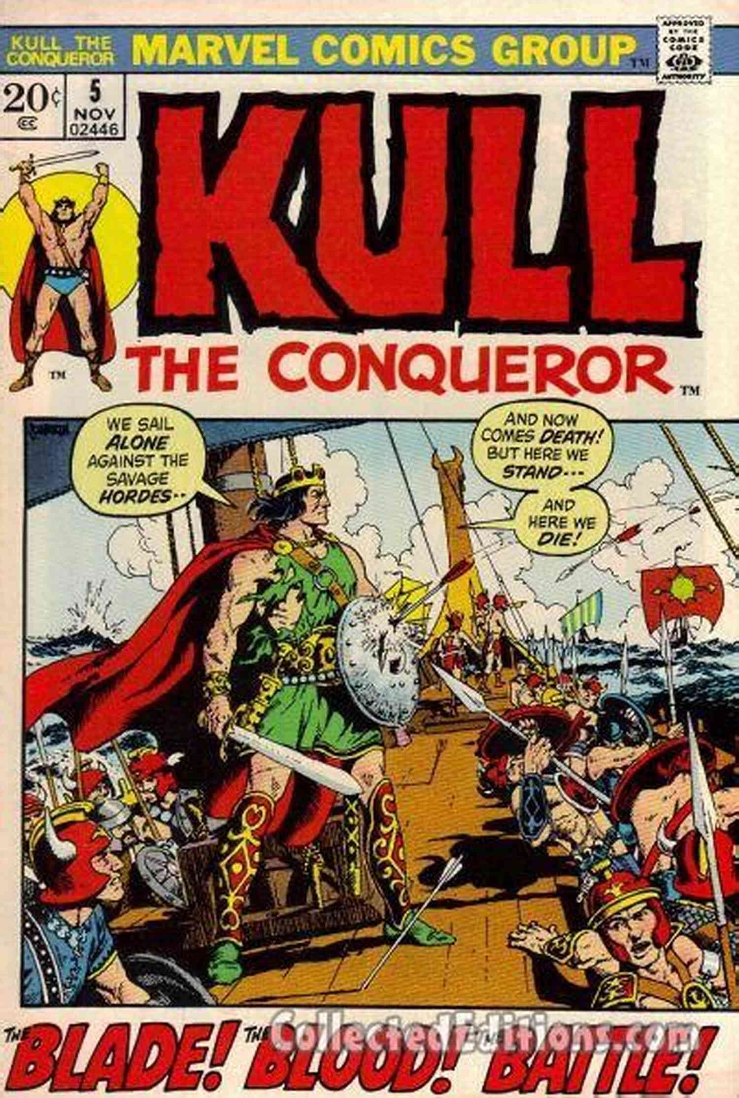 Kull The Destroyer And Kull The Conqueror The Untold Story Kull The Destroyer (1973 1978) #13 (Kull The Conqueror (1971 1978))