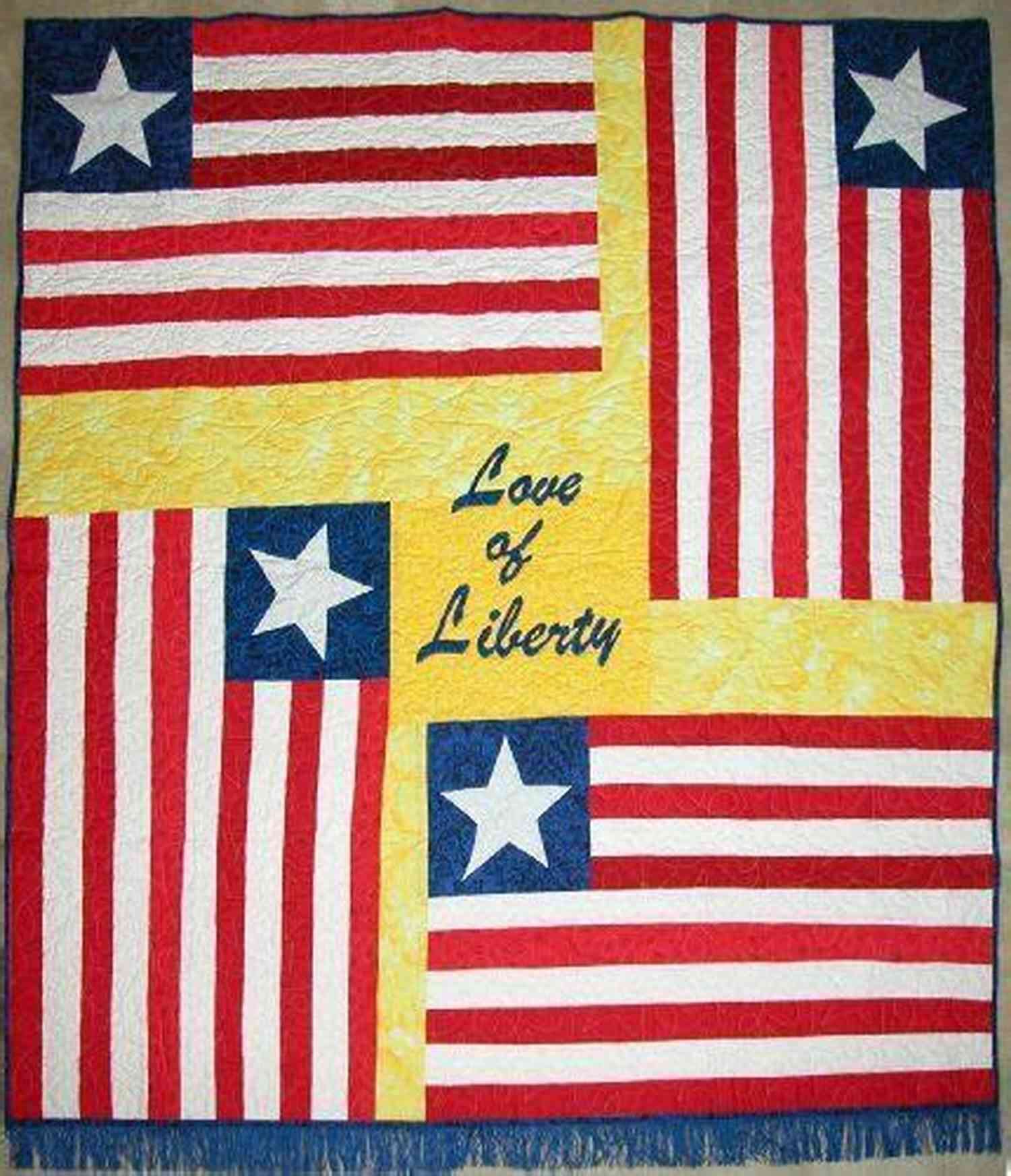Liberian Flag Quilt Pattern Representation Of Unity And Freedom Love Of Liberty: The Liberian Flag Story And Quilt Pattern