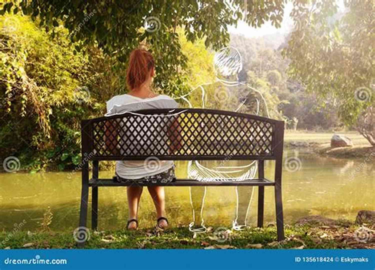 Loneliness Woman Sitting Alone On A Bench In A Park, Feeling Lost And Isolated HOW TO DEAL WITH LONELINESS: A Simple And Practical Guide In Dealing With Loneliness An Open Invitation To Life Love And True Companionship