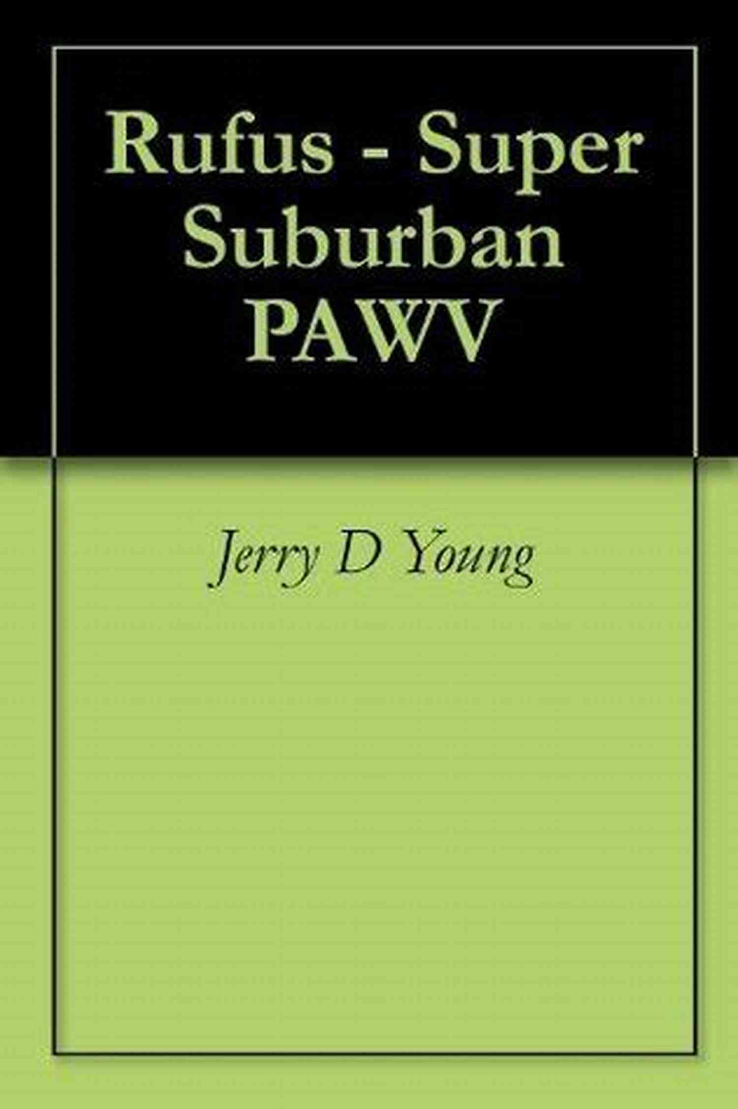 Paw Print Rufus Super Suburban PAWV