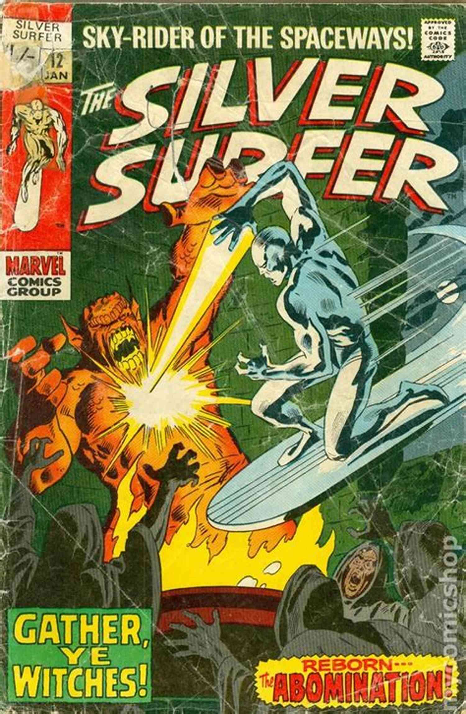 Silver Surfer 1968 1970: Captivating The World's Imagination Silver Surfer (1968 1970) #14 Georgia Stephen