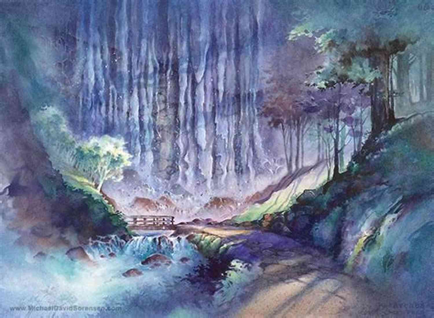 Surreal Watercolor Paintings Renaissance Fantasy Art Collection: Whimsical Surreal And Enchanting Original Watercolor Paintings