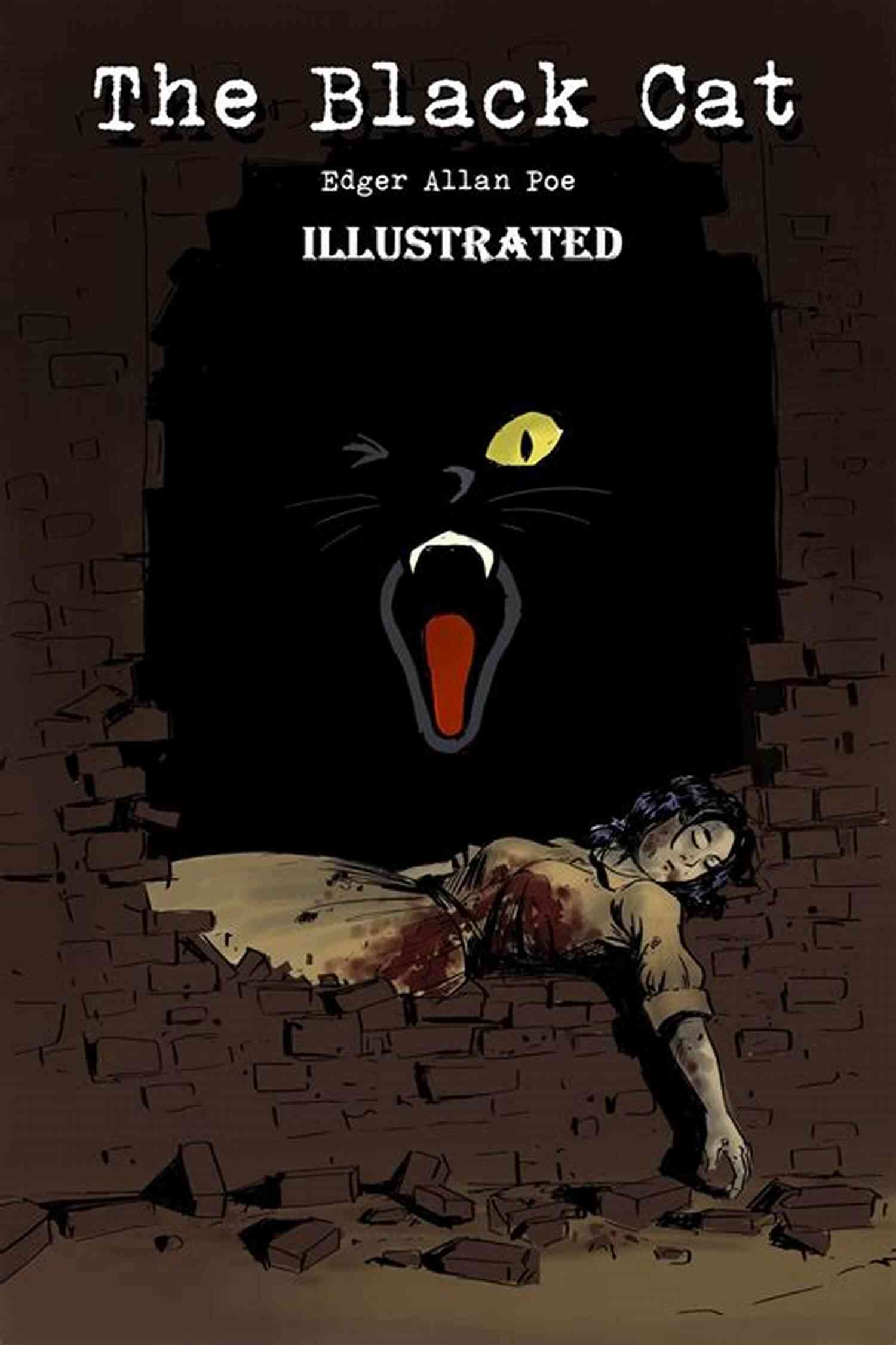 The Black Cat Illustrated Edition Cover The Black Cat Illustrated Edition