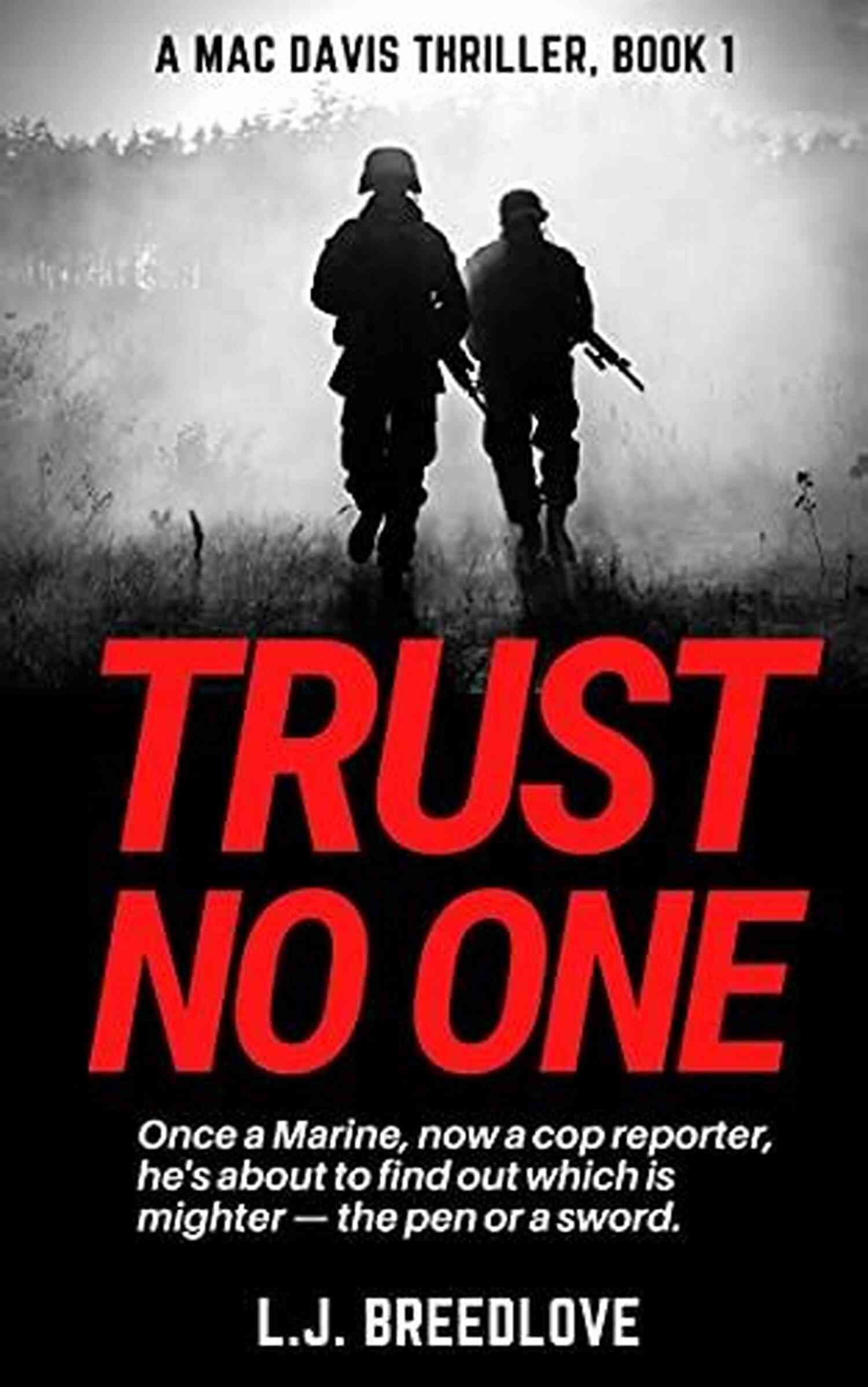 Trust No One Mac Davis Thrillers Book Cover Trust No One (Mac Davis Thrillers 1)