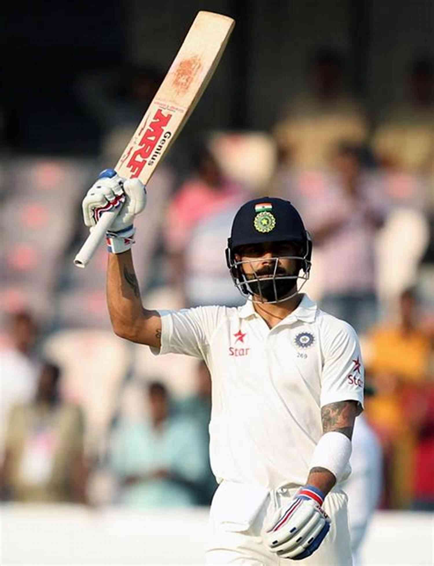 Vijay Hare Celebrating His Century In A Crucial Match Against A Strong Opponent Ode To An Odyssey Vijay Hare