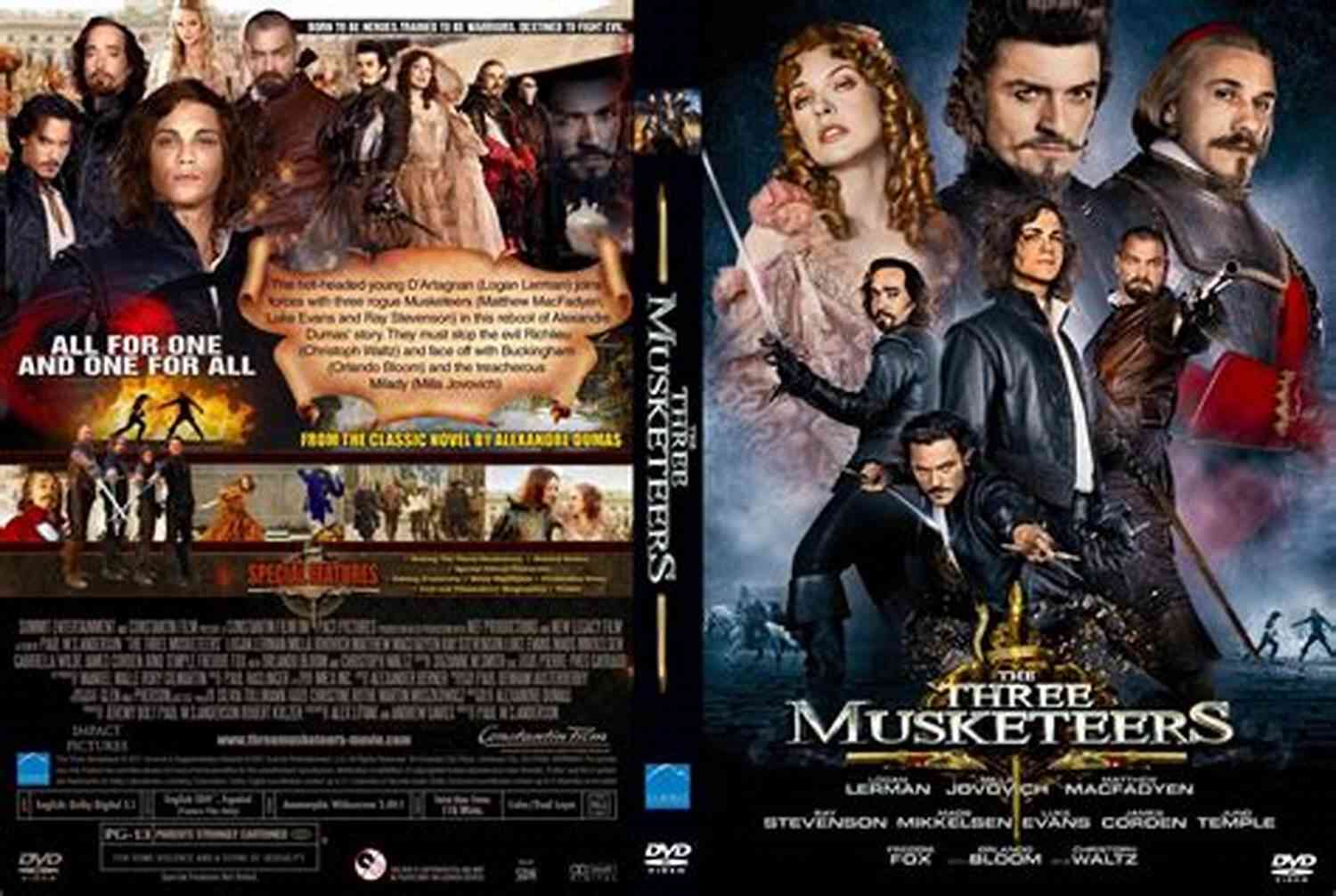 The Three Musketeers Cover Alexandre Dumas: The Best Works