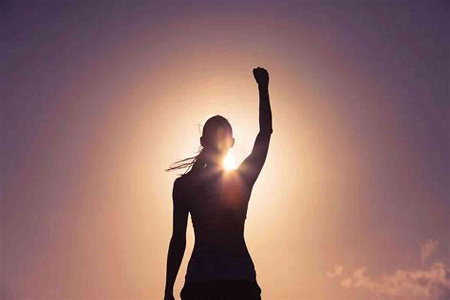 Woman Embracing Her Higher Self, Living Fearlessly HIGHER SELF: Living Free From Fear